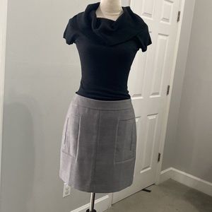 Gray LOFT Skirt